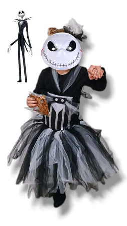 Jack Skelington dievčatko - Predvianočná nočná mora